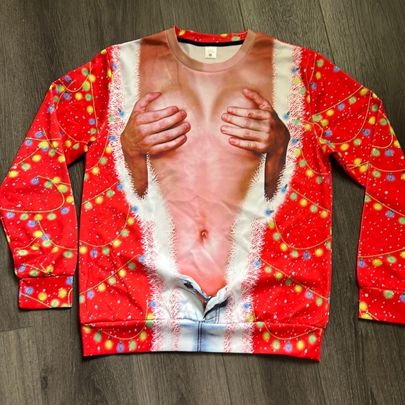 2/$20 NWOT women’s funny ugly sweater sweatshirt humor Christmas holiday M - Picture 1 of 1